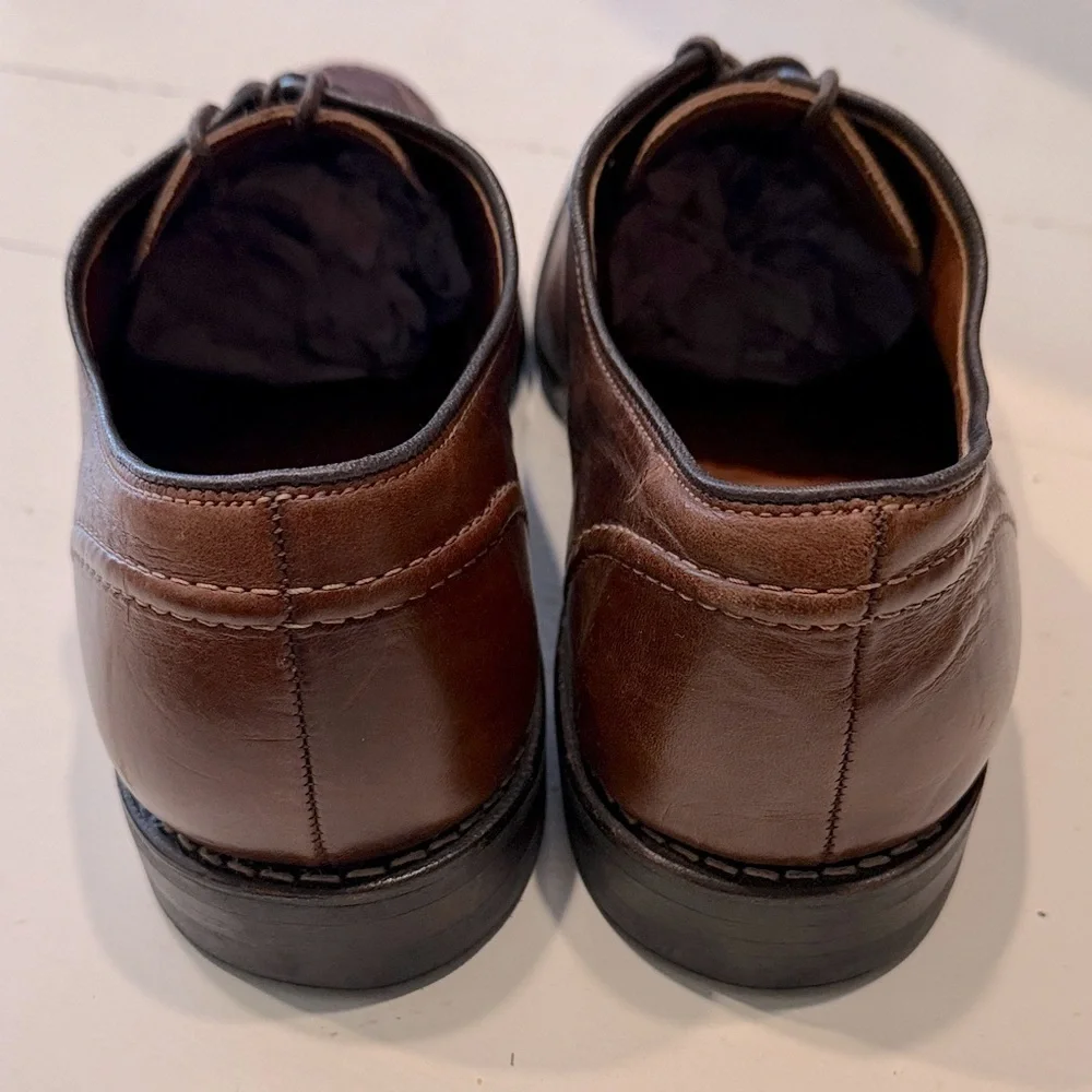 Allen Edmonds Clark Street Split Toe Derby Casual Dress Men’s 11 Brown